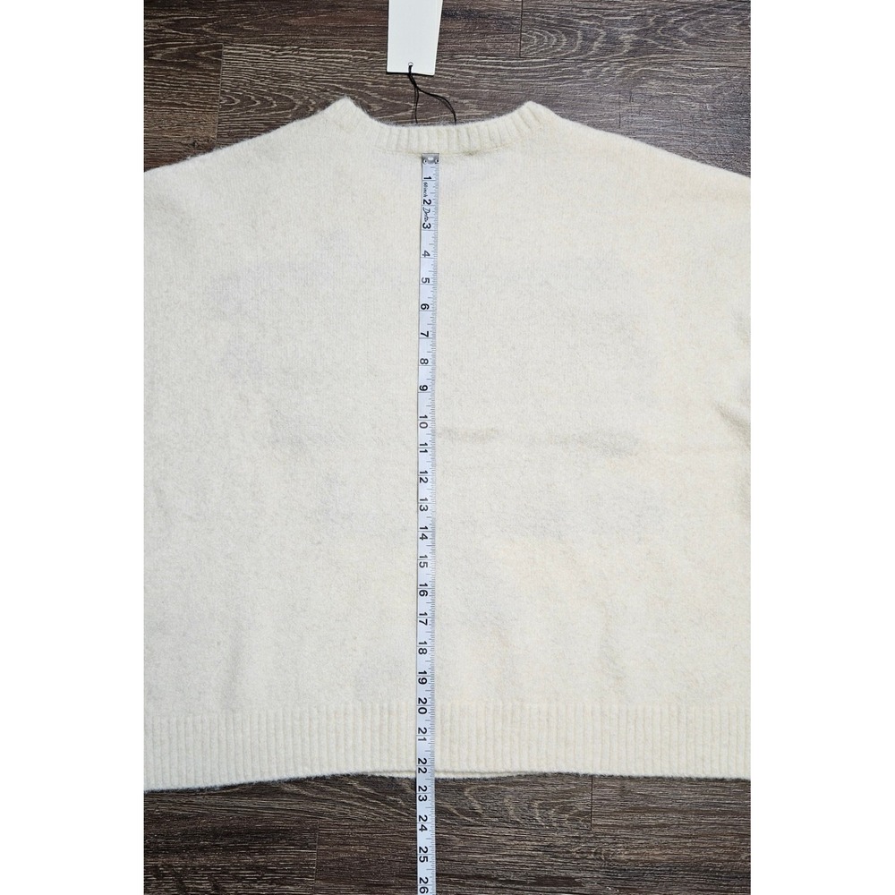 Ted Baker London Floral Jacquard Sweater Women's Size Large Cream Ivory - Picture 5 of 8